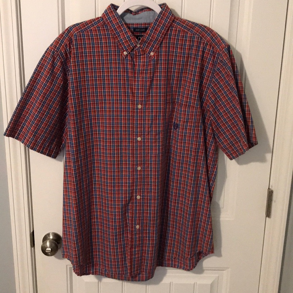 Chaps Short Sleeve Dress Shirt